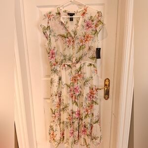 STELLA & JULIE Florian Sheer Dress Whimsical Fairycore